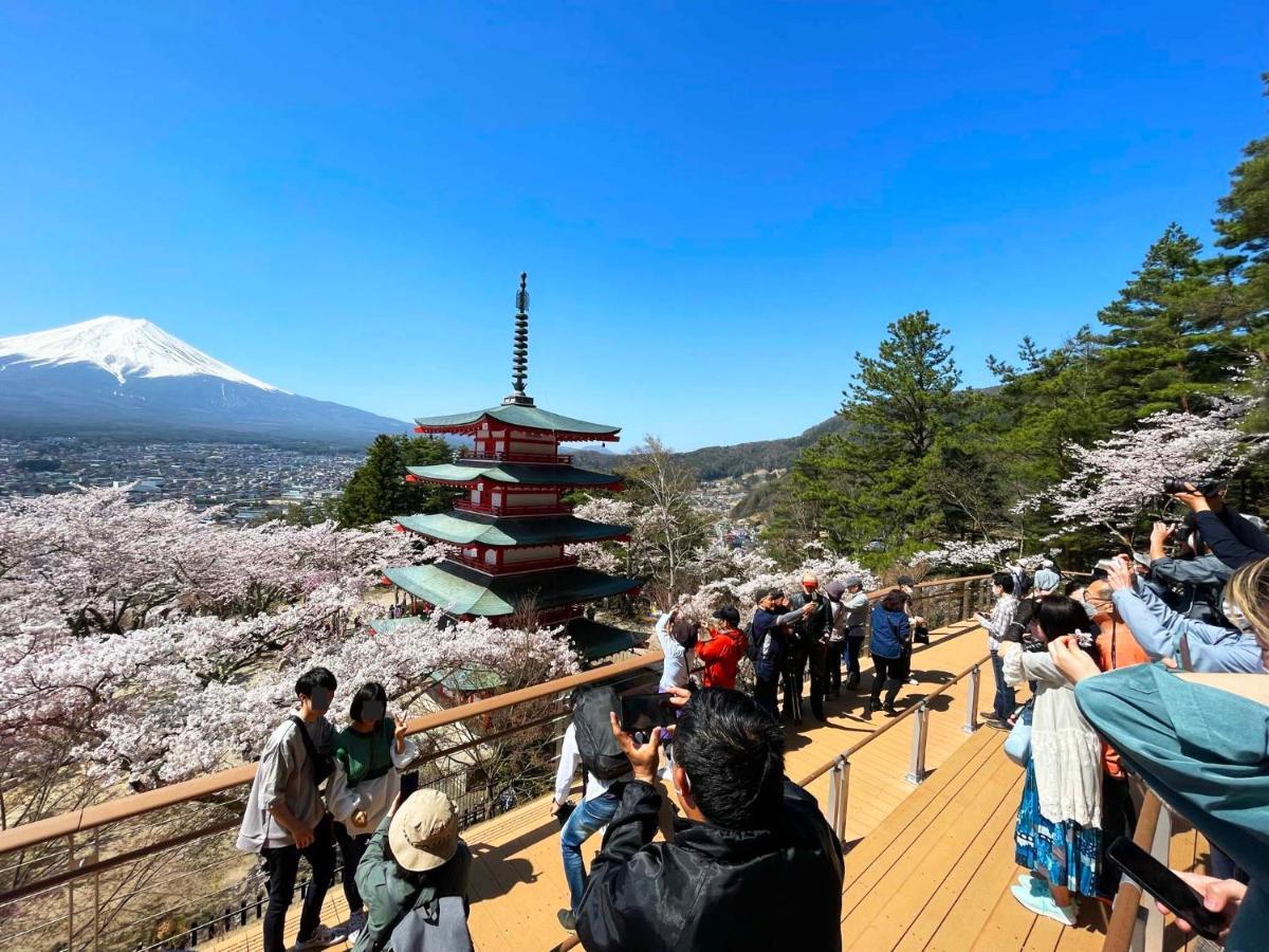 富士山金魚 Fujisan Kingyo Villa Fujikawaguchiko Exteriör bild